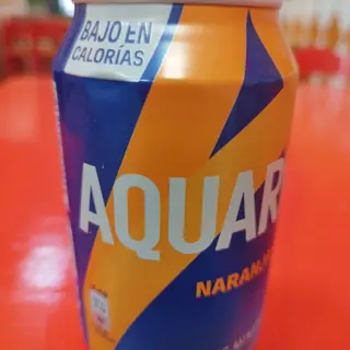 Aquarius Naranja lata 330ml.