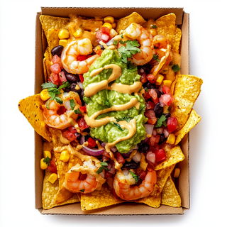 Nachos gambas