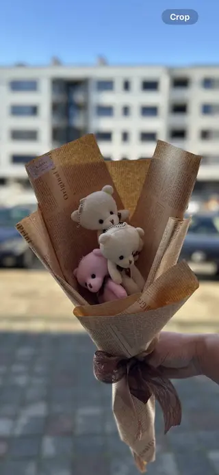 Buket Teddy love