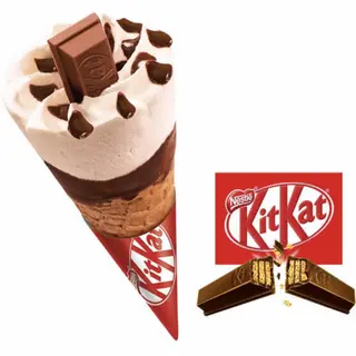 Helado Kit Kat "Cucurucho"
