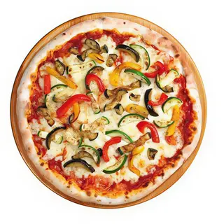 Pizza Artesana de Verduras Asadas