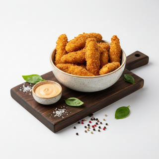 Crispy chicken fingers