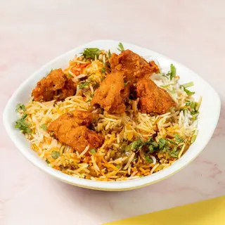 FRIED CHICKEN BIRYANI (BONELESS)/შემწვარი ქათამი ბირიანი (უძვლო)