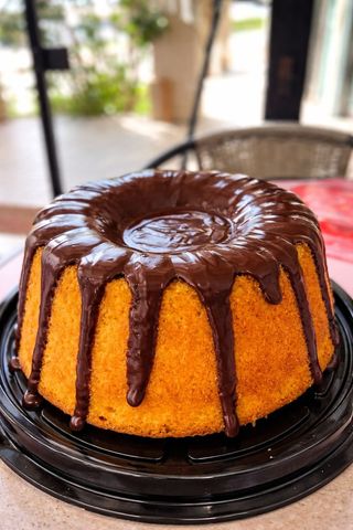Bolo de cenoura