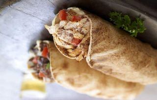 Shawarma Sandwich Shawarma Double
