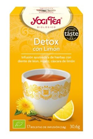 Detox Yogitea Con Limon 30.60Gr