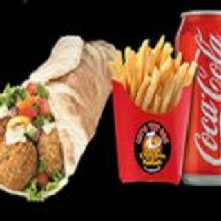 Menu 4 Durum. Falafel or vegetable