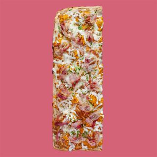 Zucca e guanciale mezza teglia