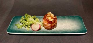 284. Gunkan tartare mandorle