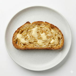 Tostada De Pan Con Jamón