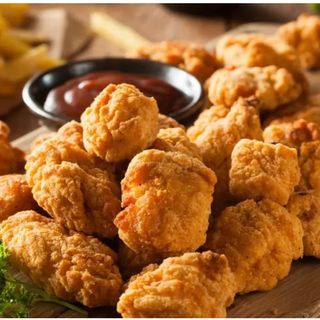 Pop corn de pollo con patata