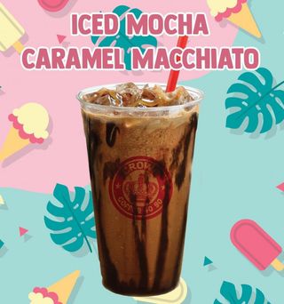 Iced Mocha Caramel Macchiato 16 OZ