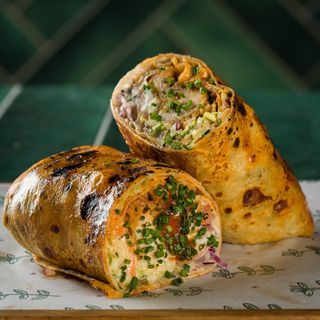 "Caesar chicken" pita