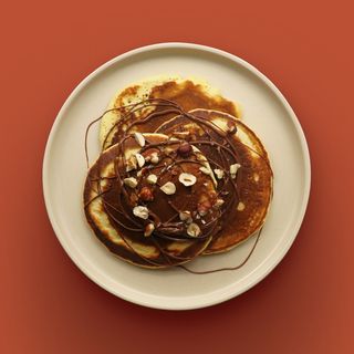 Pancake Nutella Fruits Secs