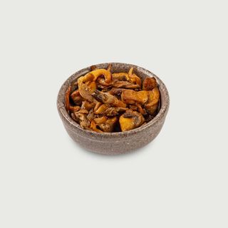 Смажені печериці та гливи