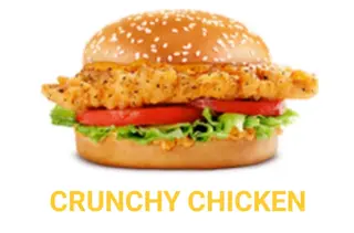 Crunchy Chicken Burger 