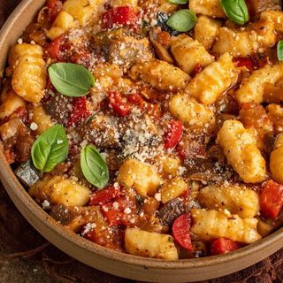 Gnocchi A La Siciliana Con Albhaca