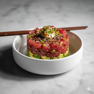 Tartar De Atún Con Aguacate