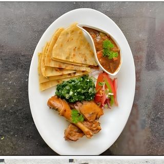 Chicken Kienyeji , Ugali / Rice / Chapati , Veges