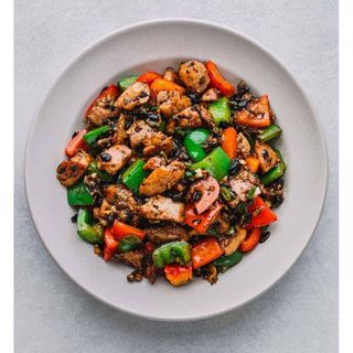 Pork In Black Bean Sauce