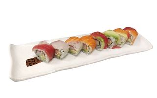 Uramaki arcobaleno