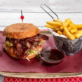 Menu Bacon Cheese Burger 