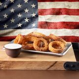 Панирани лучени кръгчета (230г)