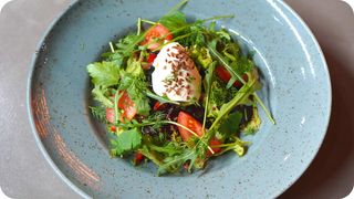 Салат с печёной свеклой