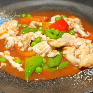 Wok De Pollo Agridulce