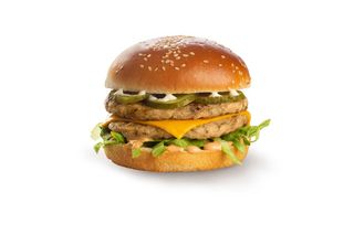 Meniu Dublu Cheeseburger pui Mare