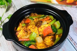 Tofu al curry