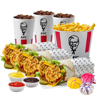 Твистер Де Люкс Комбо для компании