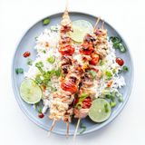 Plat Brochette De Poulet