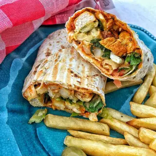 Malfouf Omelette Escalope Frites