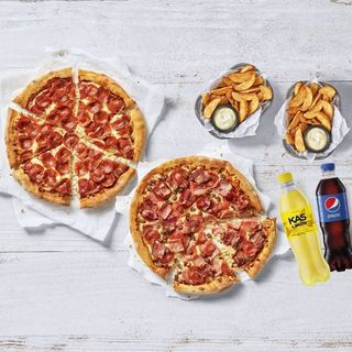 2X1 en Pizza mediana (esp) + Patatas grill + Bebida (50cl)