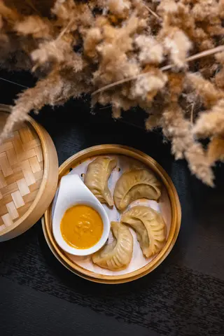 Găluște Himalayene (Dumplings) de porc aburite