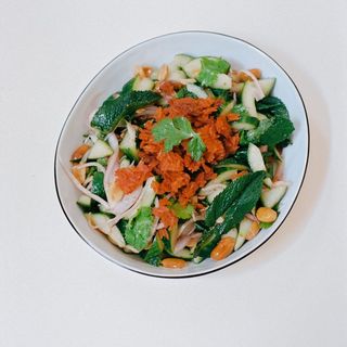 Cucumber & Crispy Rice Salad