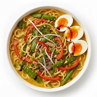 Пикантни нудъли Сингапур със зеленчуци (400г)