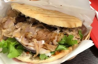 Panino kebab singolo