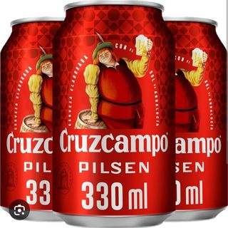 Cerveza Lata Cruzcampo (330 Ml.)
