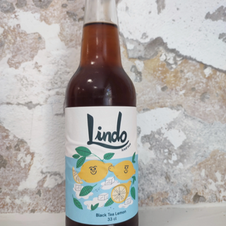Lindo té negro con limón (330 ml.)