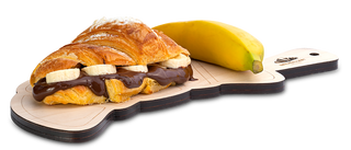 Croissant Nutella Con Plátano