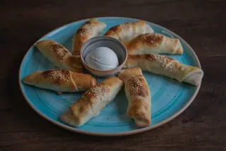 Kiflice sa goveđom pršutom 400 gr