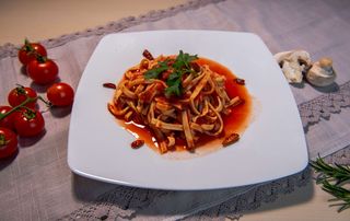 Strozzapreti alla Arrabbiata