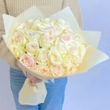 25 trandafiri White O' Hara