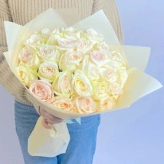 25 trandafiri White O' Hara