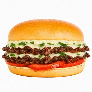 Hamburguesa Fuerte Al Medio