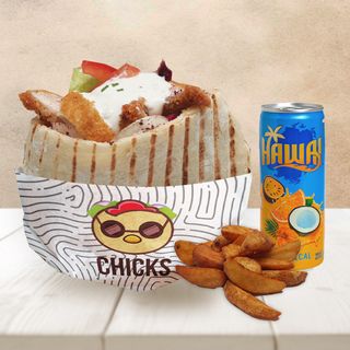 Menu Pita Chicks Crispy