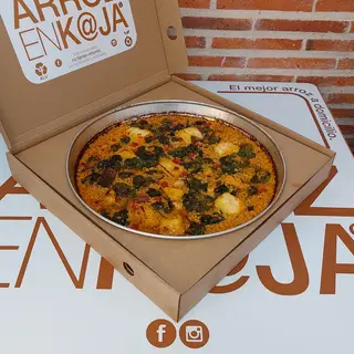 Arroz con Bacalao Atlántico ( 2 Raciones)