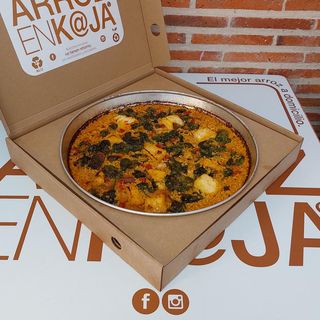 Arroz con Bacalao Atlántico ( 2 Raciones)